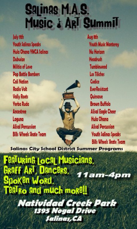 Salinas Music Arts Summit July 11th 2010